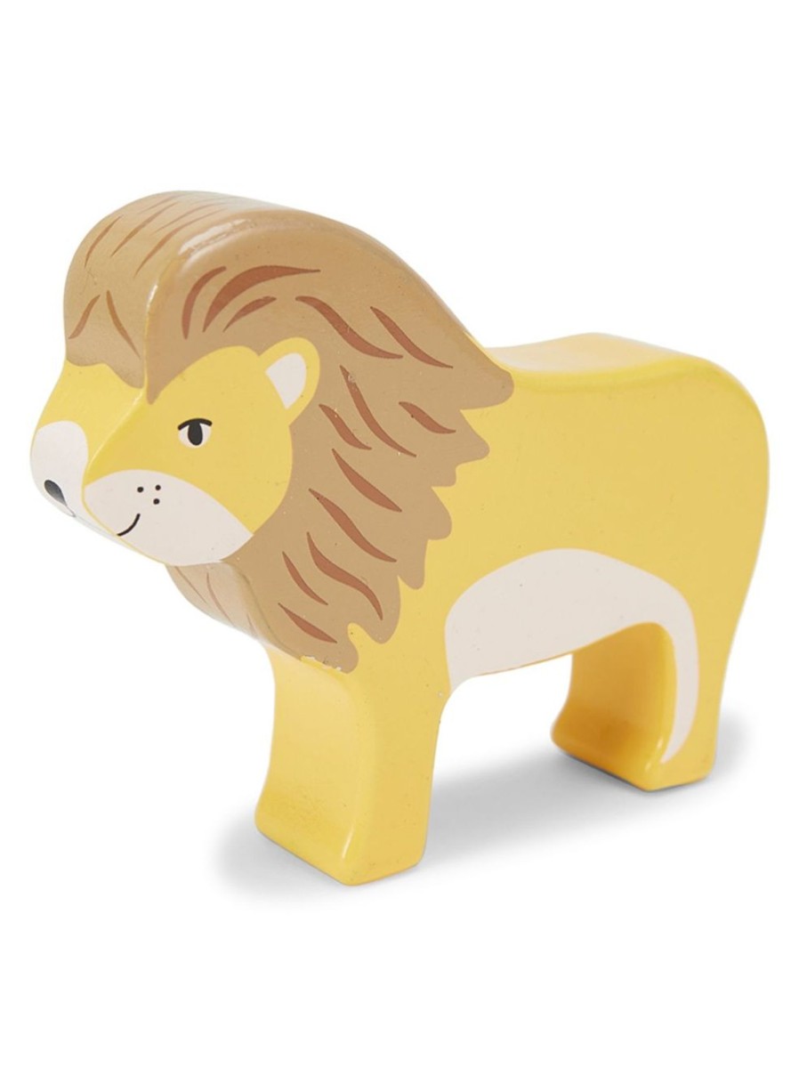 Toys Anko Infant & Toddler | Wooden Jungle Lion Toy