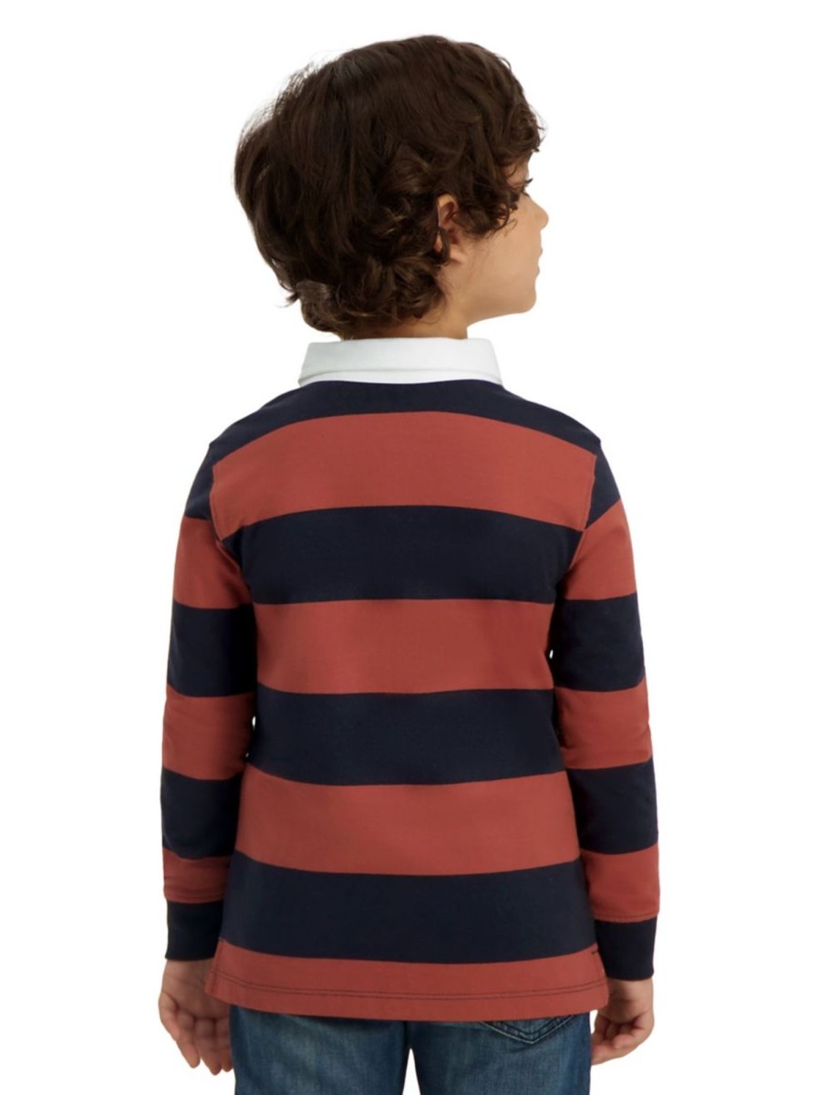 Kids & Baby Anko Boys | Boy'S Striped Rugby Top