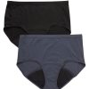 Men & Women Hanes Intimates | Fresh And Dry Moderate Leak Protection 2-Piece Briefs Set