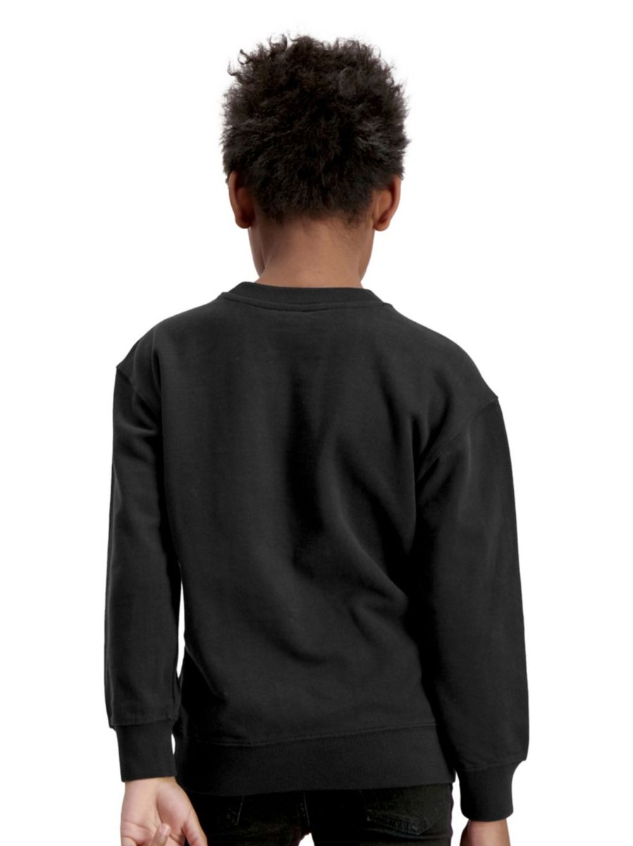 Kids & Baby Anko Boys | Boy'S Embroidered Crewneck Sweatshirt