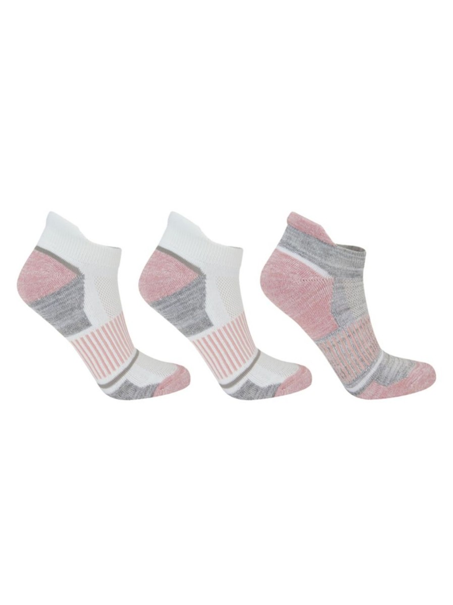 Men & Women Anko Socks | Women'S 3-Pair Cushioned Low-Cut Socks