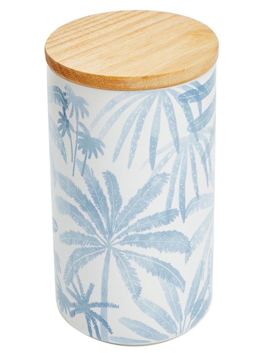 Home Living Anko Utensils & Organization | Large Coastal Palm Canister