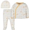 Kids & Baby Gerber | Baby'S 3-Piece Take Me Home Animal-Print Set