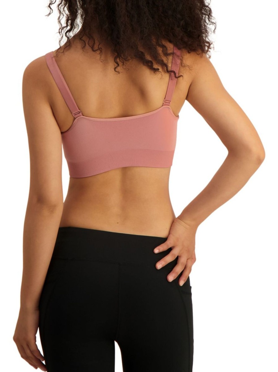 Men & Women Anko Tops | Sports Medium-Support Seamfree Crop Top