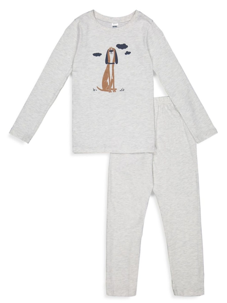 Kids & Baby Anko Toddler Boys | Little Boy'S 2-Piece Graphic-Print Pyjama Set