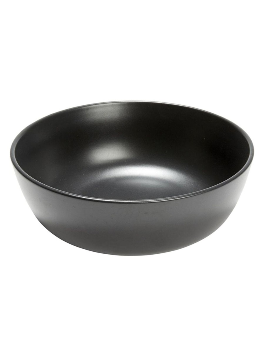 Home Living Anko Dinnerware | Matte Black Salad Bowl