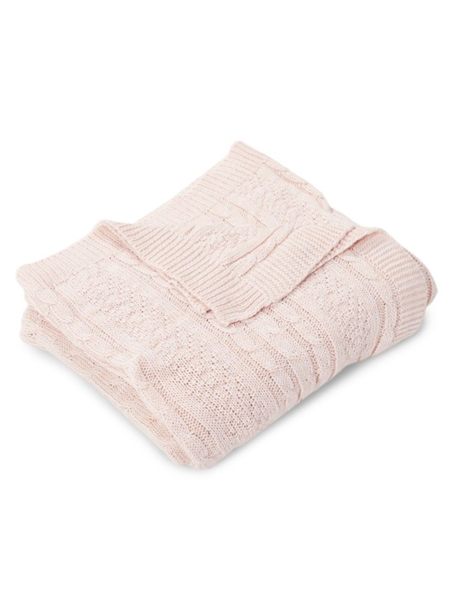 Kids & Baby Anko Sleep Sacks & Swaddles | Organic Cotton Cable-Knit Baby Blanket