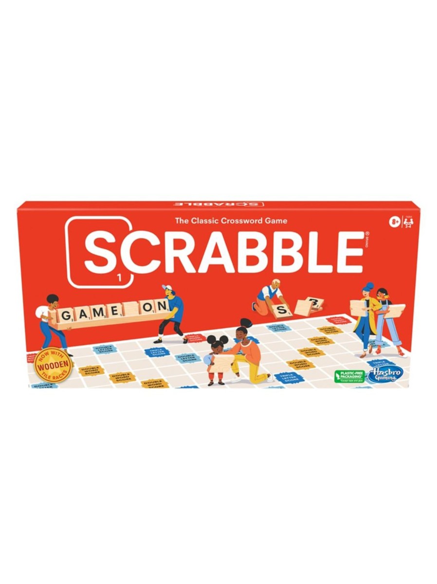 Toys Hasbro Games & Puzzles | Scrabble Classic Board Game - English