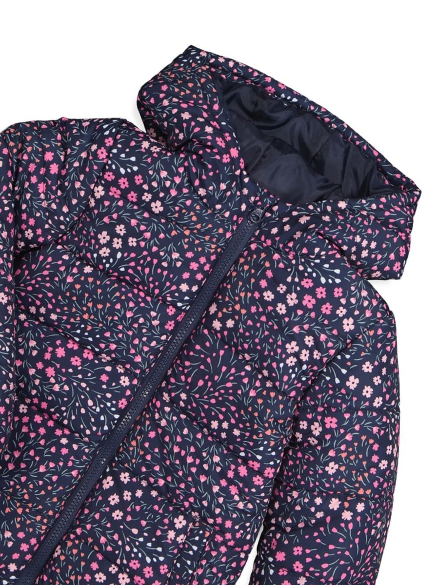 Kids & Baby Anko Toddler Girls | Little Girl'S Print Puffer Jacket