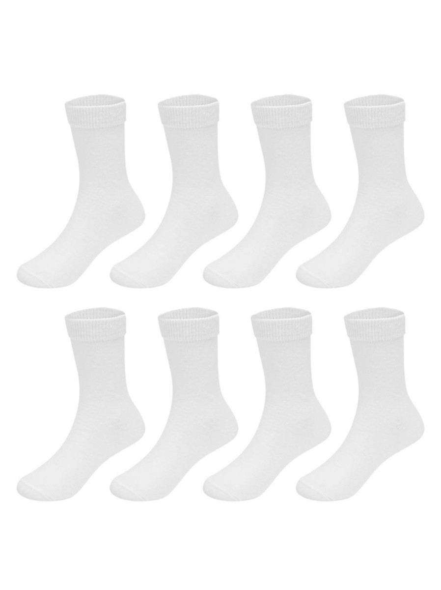 Kids & Baby Anko Underwear & Socks | Kid'S 8-Pair Bts School Crew Socks