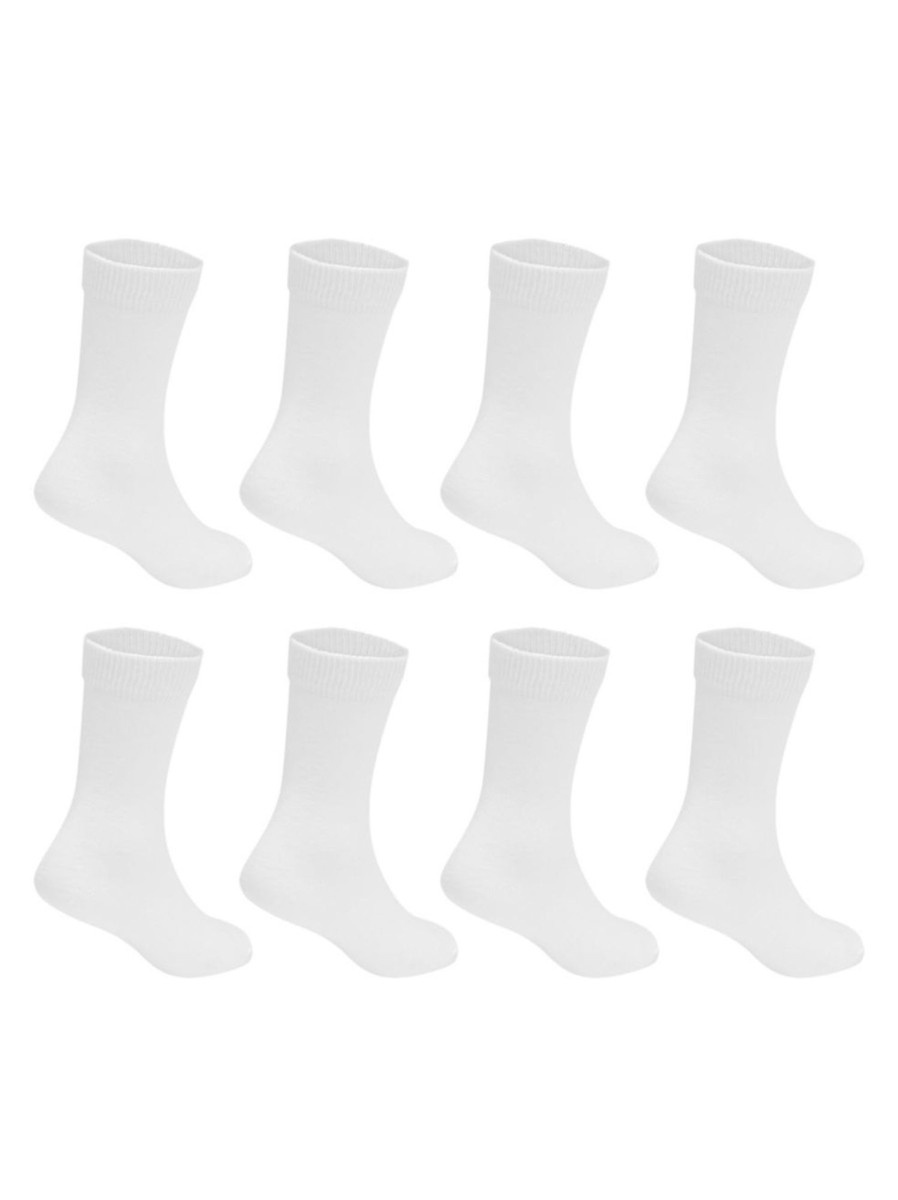 Kids & Baby Anko Underwear & Socks | Kid'S 8-Pair Bts School Crew Socks