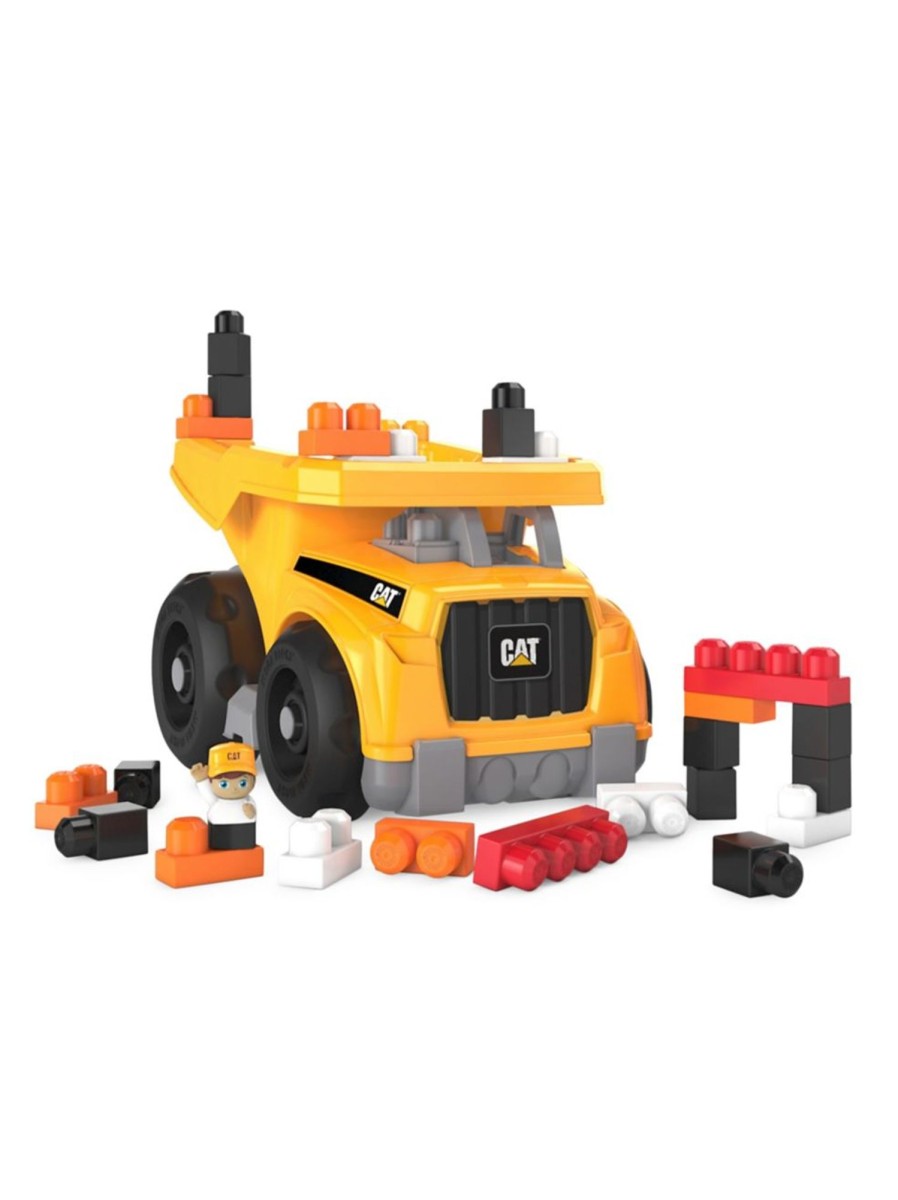 Toys Mega Bloks Building Blocks & Sets | Mega Bloks Cat Large Dump Truck