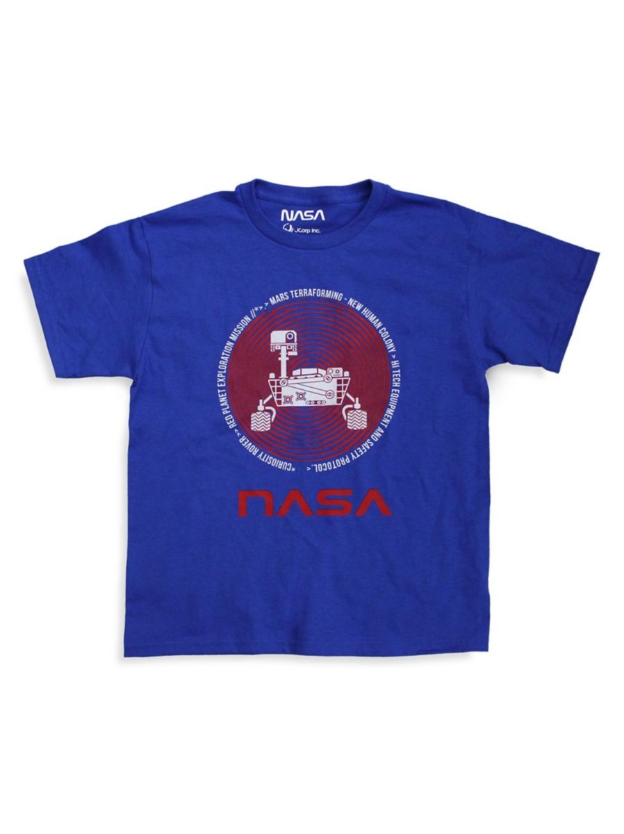 Kids & Baby Nasa | Boy'S Red Planet Mission Graphic T-Shirt