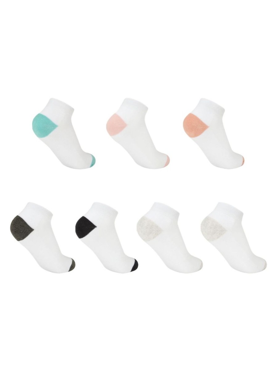 Kids & Baby Anko Underwear & Socks | Kid'S 7-Pair Value Sport Low-Cut Socks