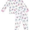 Kids & Baby Anko Girls | Girl'S 2-Piece Unicorn-Print Pyjama Set