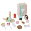 Toys Anko Pretend Play & Dress Up | 15-Piece Wooden Scoop Candy Set