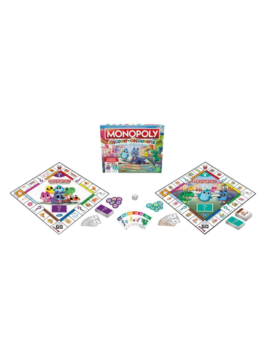 Toys Hasbro Games & Puzzles | Monopoly Discover Board Game