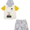 Kids & Baby Batman | Little Boy'S Dc Comics Batman 2-Piece Hoodie And Shorts Set