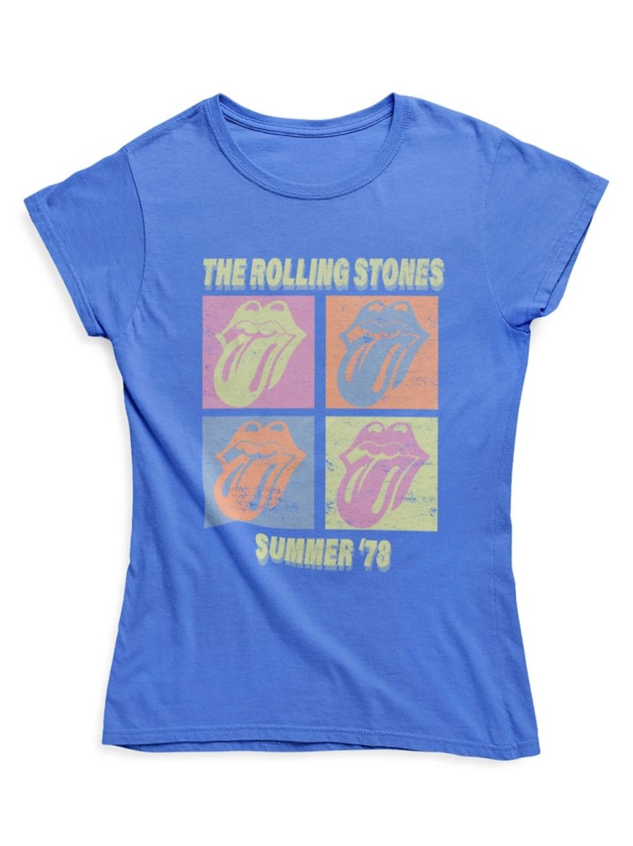 Kids & Baby The Rolling Stones | Girl'S Rolling Stones Cap-Sleeve T-Shirt