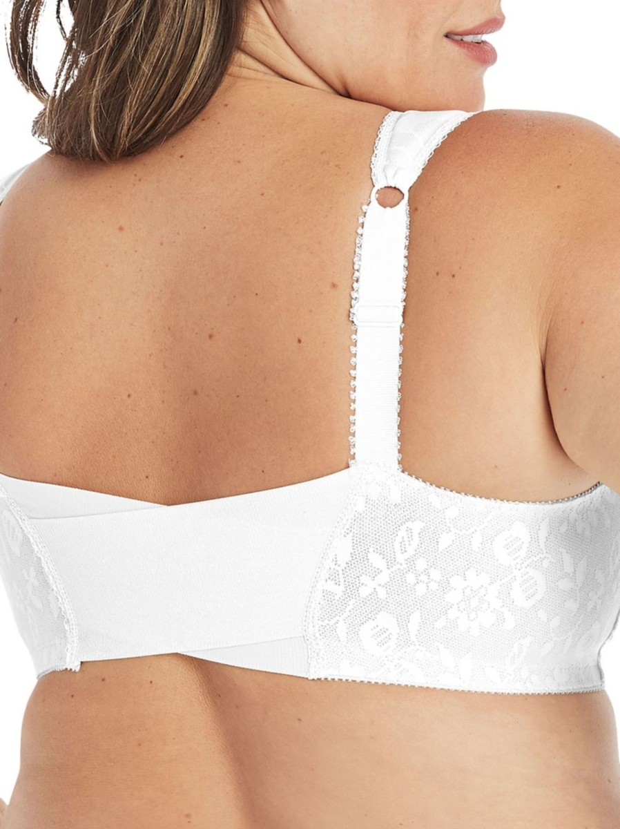 Men & Women Playtex Intimates | Flex-Back Front-Close Wireless Bra P4695