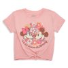 Kids & Baby Minnie Mouse Girls | Girl'S Disney Groovy Mouse Fashion Crop T-Shirt