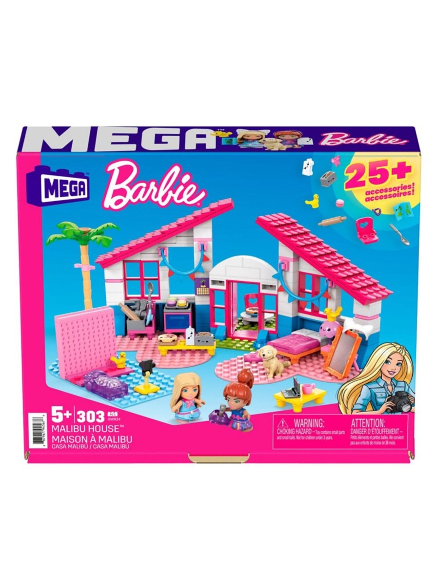 Toys Mega Construx Dolls & Doll Houses | Barbie Malibu House