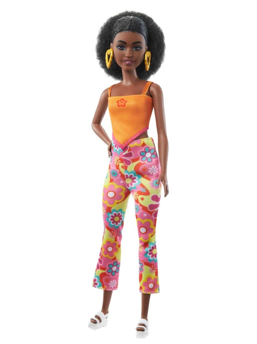 Toys Barbie Dolls & Doll Houses | Fashionistas Retro Floral Barbie Doll - 11-Inch