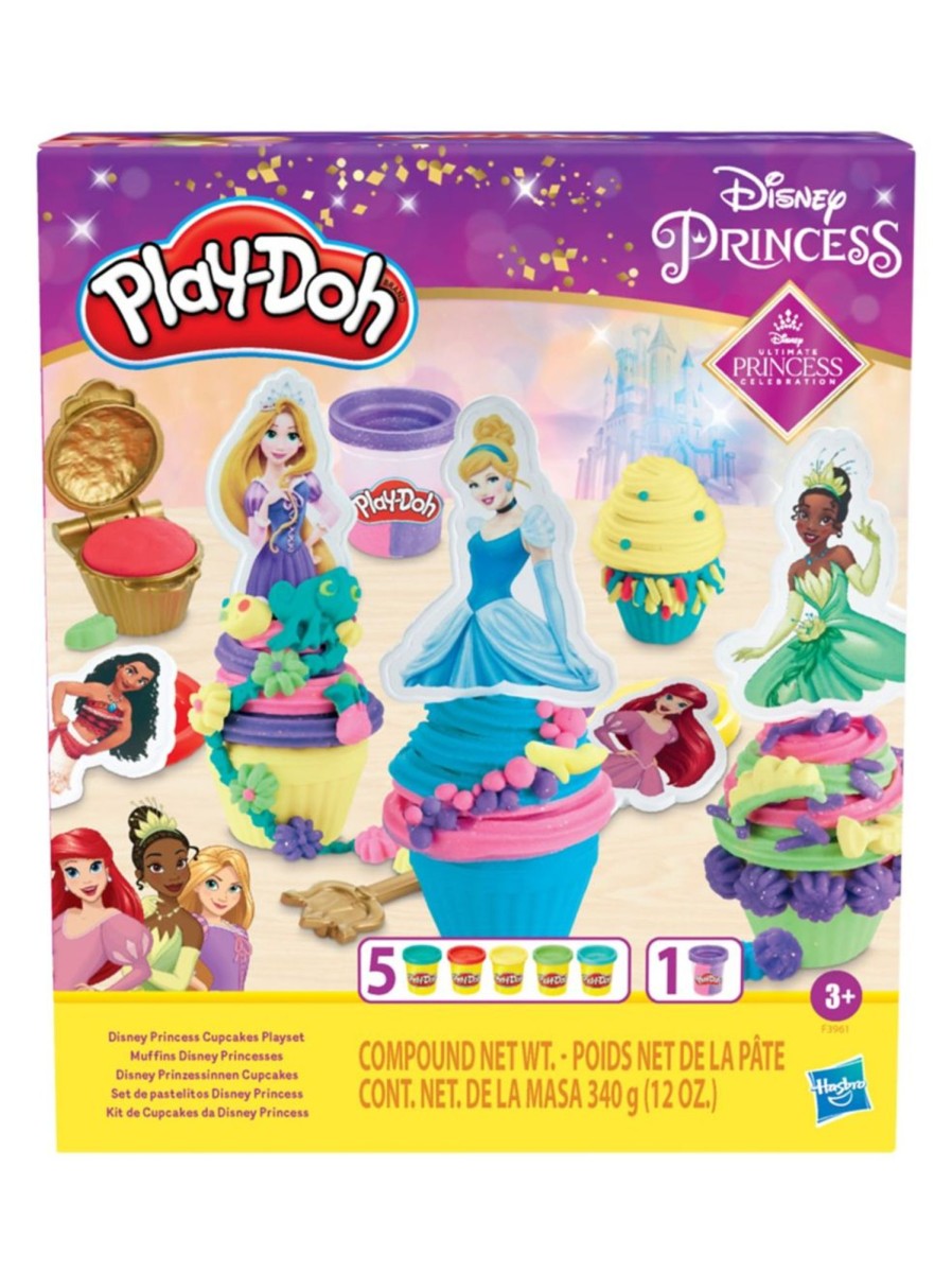 Toys Play-Doh Arts & Crafts | Disney Princess Cupcakes Playset