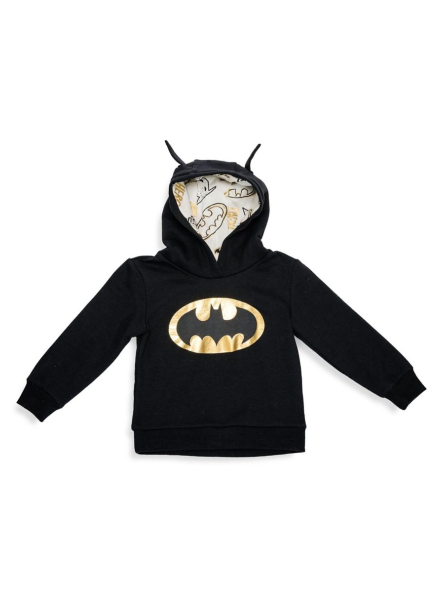 Kids & Baby Batman | Litlle Boy'S Dc Comics Batman Sketch Hoodie