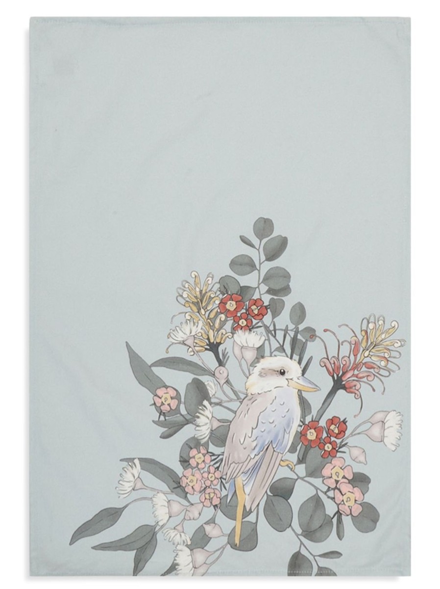 Home Living Anko Linens & Tea Towels | 3-Piece Kookaburra Extra-Large Tea Towel Set