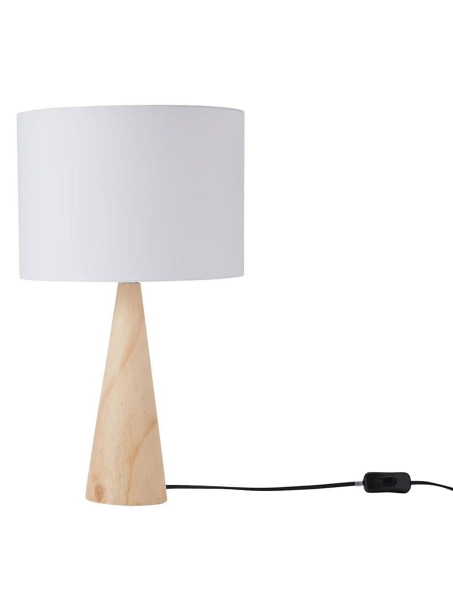 Home Living Anko Lighting | Luna Wood Table Lamp