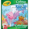 Toys Crayola Arts & Crafts | Deep Sea Friends Colour And Sticker Book