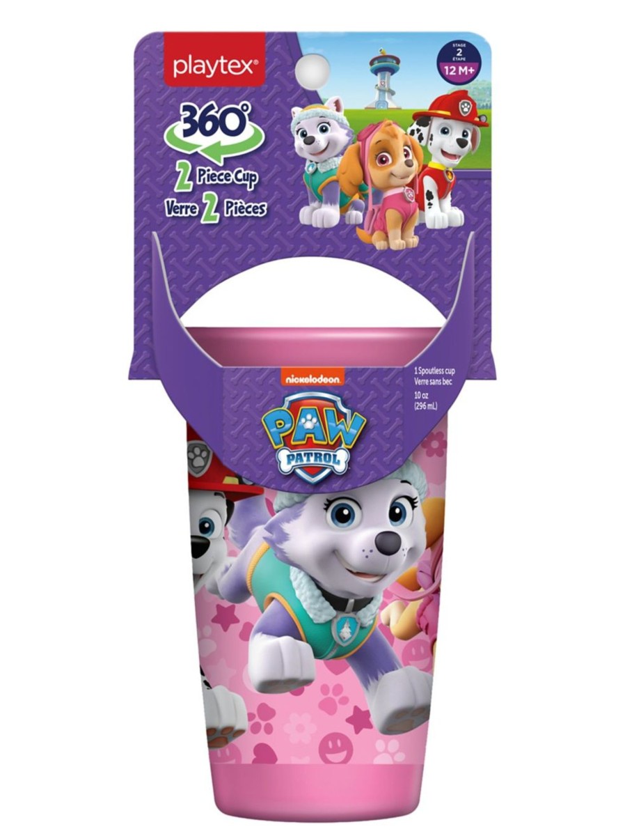 Kids & Baby Playtex Nursing & Feeding | Paw Patrol 10 Oz. Spoutless Cup