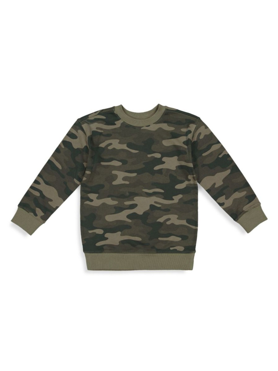 Kids & Baby Anko Boys | Boy'S Camo-Print Sweatshirt