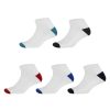 Men & Women Anko Underwear & Socks | Men'S 5-Pair Low-Cut Sport Socks