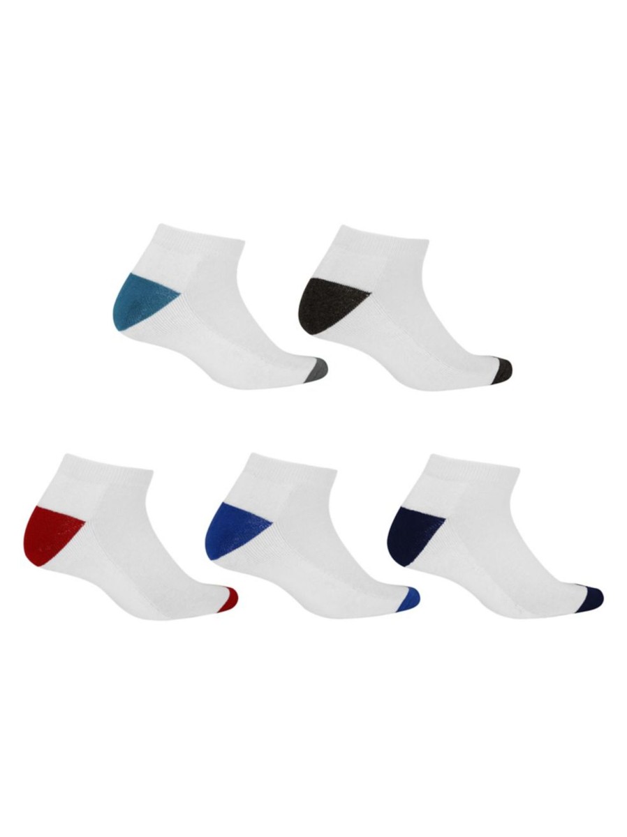 Men & Women Anko Underwear & Socks | Men'S 5-Pair Low-Cut Sport Socks