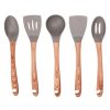 Home Living Anko Utensils & Organization | 5-Piece Wood-Look Utensils Set