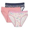 Kids & Baby Anko Toddler Girls | Little Girl'S 3-Pack Cotton Stretch Briefs