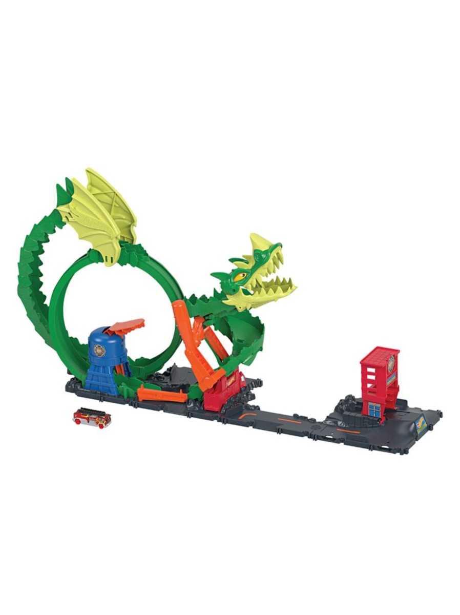 Toys Hot Wheels Trains & Vehicles | Dragon Drive Firefight