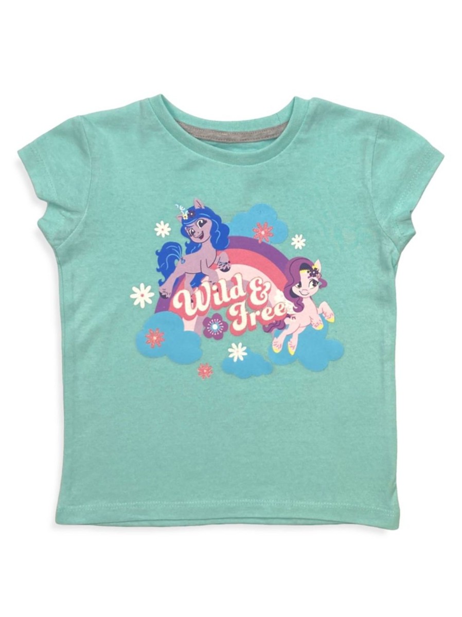 Kids & Baby My Little Pony | Little Kid'S My Little Pony Girls Wild & Free T-Shirt