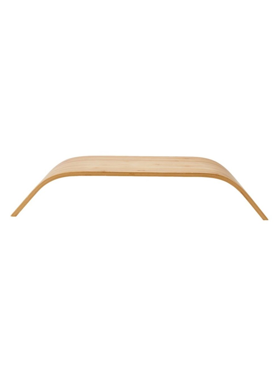 Home Living Anko Home Office Furniture | Bamboo Monitor-Laptop Stand