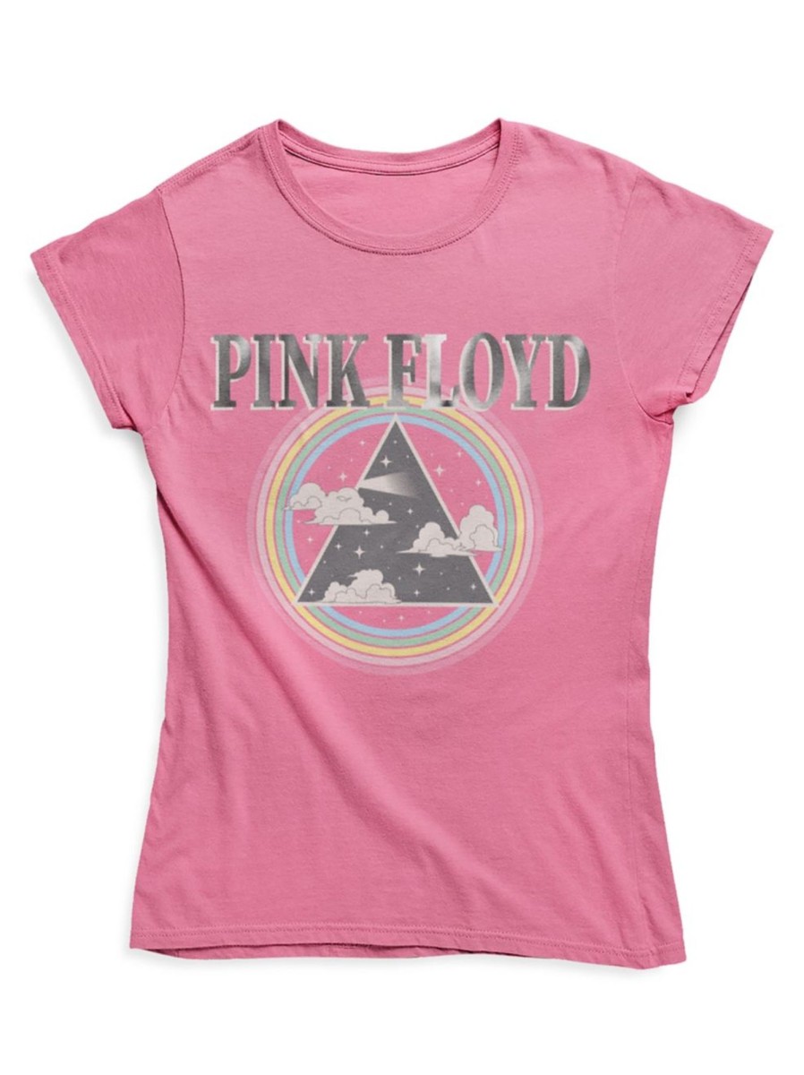 Kids & Baby Pink Floyd | Girl'S Pink Floyd Licensed Graphic T-Shirt