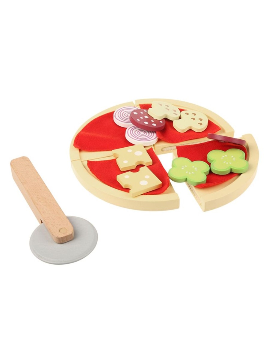 Toys Anko Pretend Play & Dress Up | Wooden Toy Pizza Set