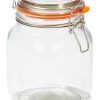 Home Living Anko Utensils & Organization | 1L Clip Lid Glass Jar