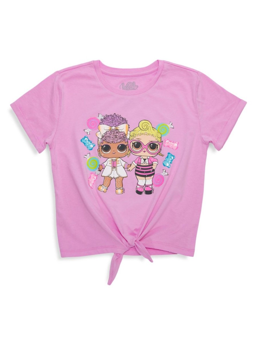 Kids & Baby LOL Girls | Girl'S Lol Surprise Cropped Graphic T-Shirt