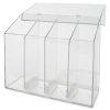 Home Living Anko Bathroom Storage & Accessories | Modular Clear Brush Storage Box