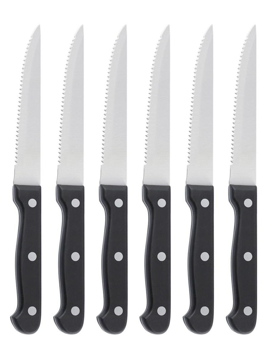 Home Living Anko Dinnerware | 6-Piece Steak Knife Set