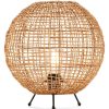 Home Living Anko Lighting | Round Rattan Table Lamp