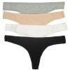 Men & Women Anko Intimates | 4-Pack G-String Thongs