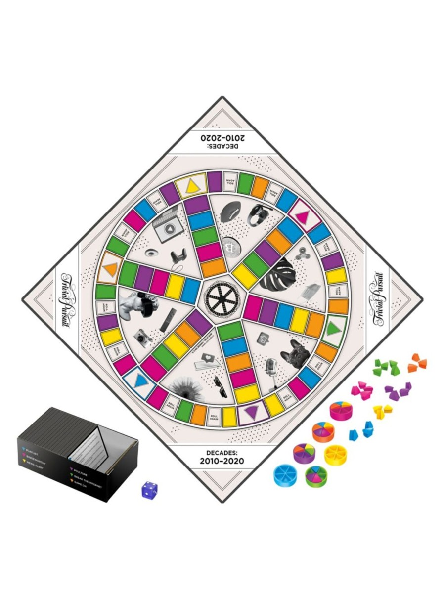 Toys Hasbro Games & Puzzles | Trivial Pursuit Decades 2010 To 2020